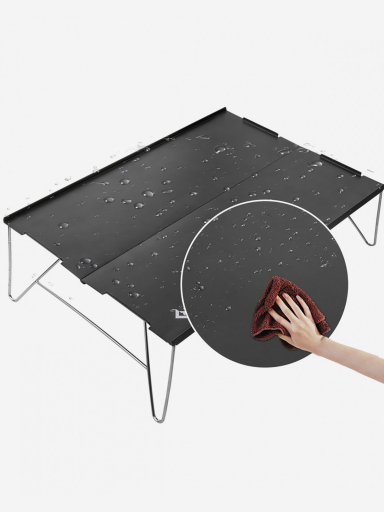 Стол складной 1905 SMART TABEL алюм/сталь, черный