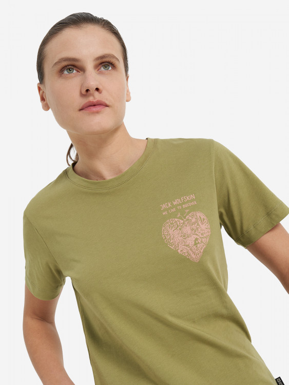 Футболка женская Jack Wolfskin Discover