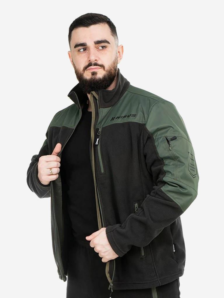 Костюм флисовый Nisus Argut (куртка+брюки) для рыбалки и охоты