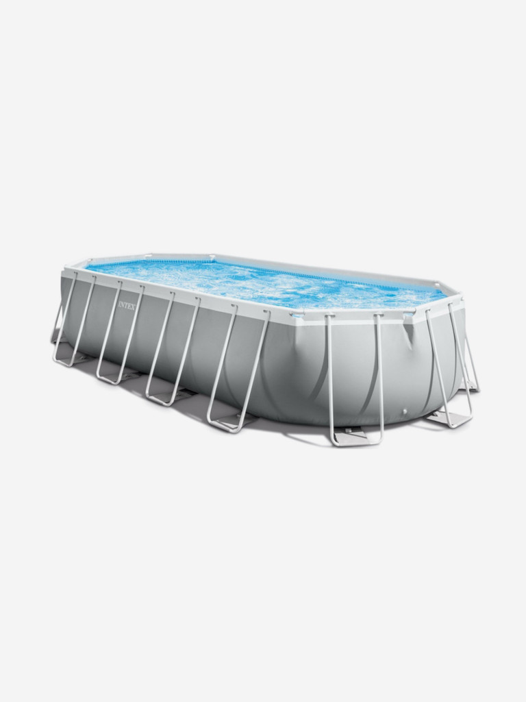 Каркасный бассейн Intex 26798 Oval Prism Frame Pool (610х305х122см)