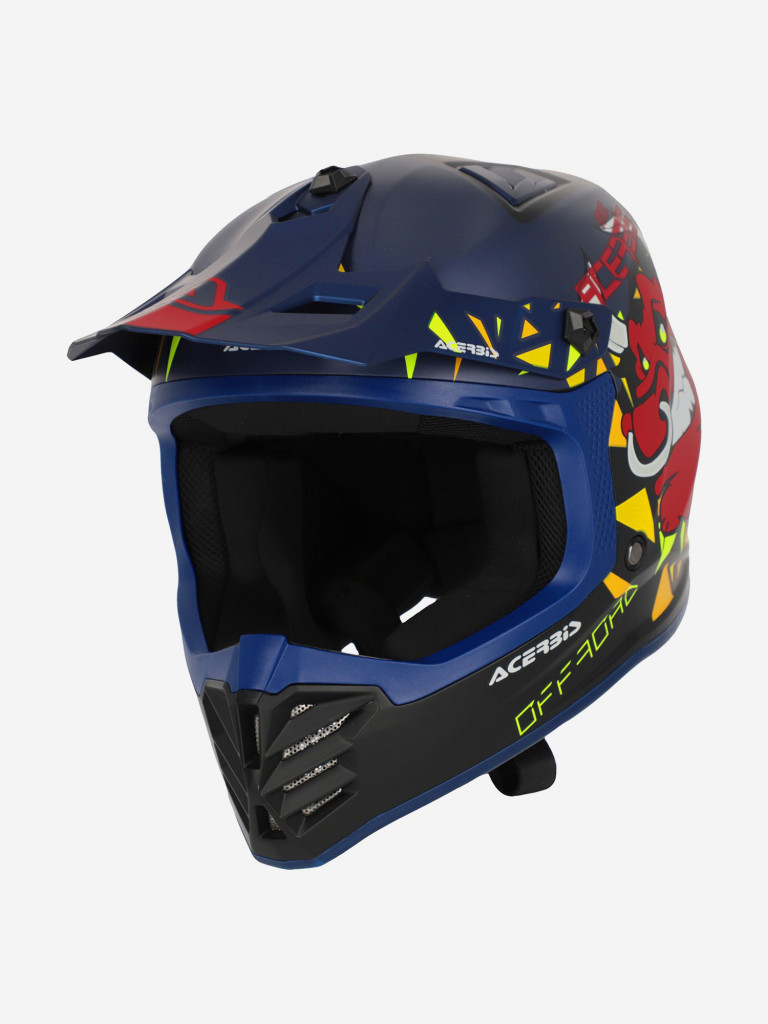 Мотошлем кроссовый детский Acerbis PROFILE JUNIOR Blue/Black