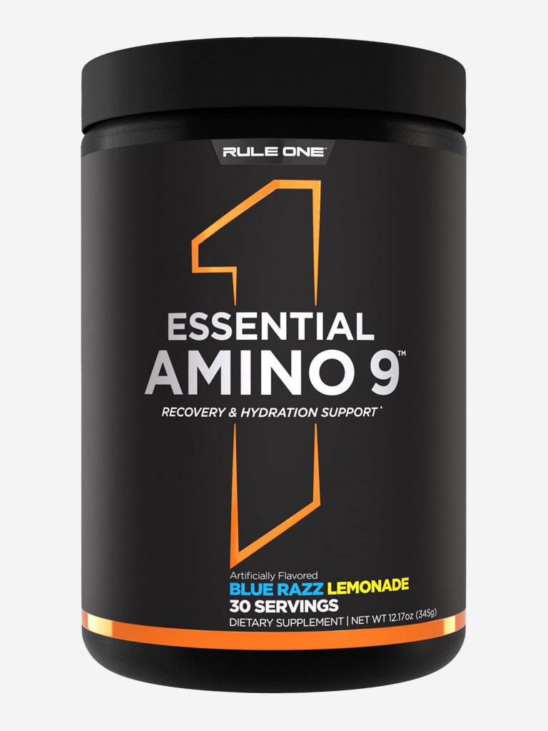 Аминокислоты Rule 1 Essential Amino 9, 345 г, Лимонад-малина