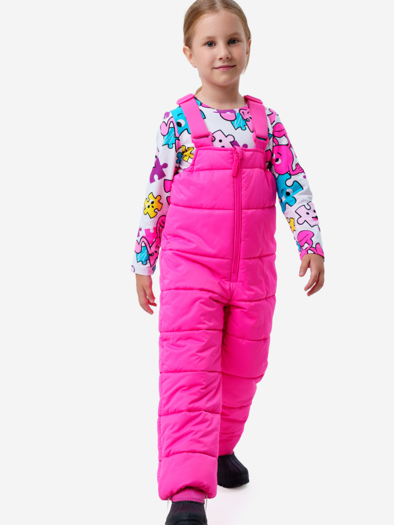 Комплект зимний для девочек: куртка, полукомбинезон PlayToday