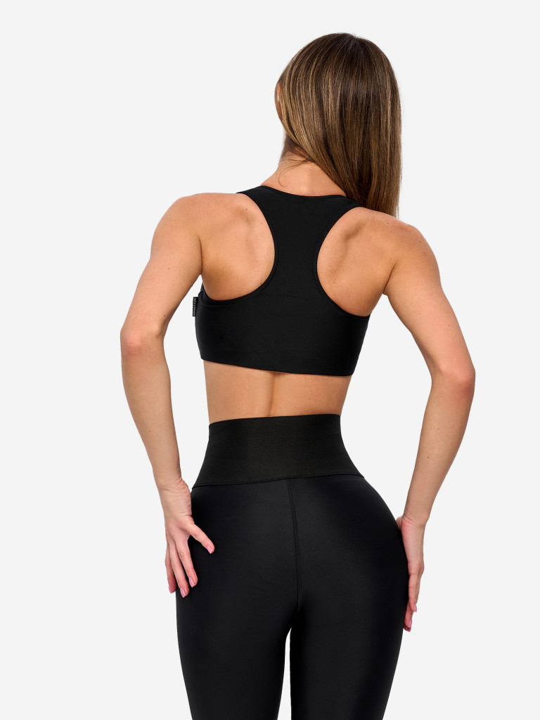 Спортивный топ бра Bona Fide MuscleTop "Black"