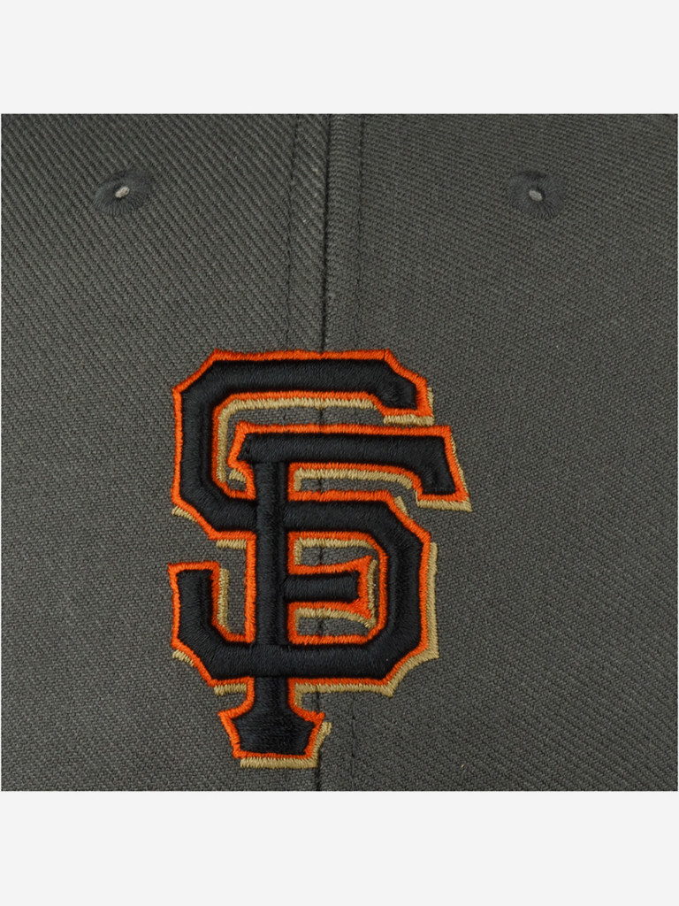 Бейсболка 47 BRAND B-MVP22WBV-CC San Francisco Giants MLB (серый)