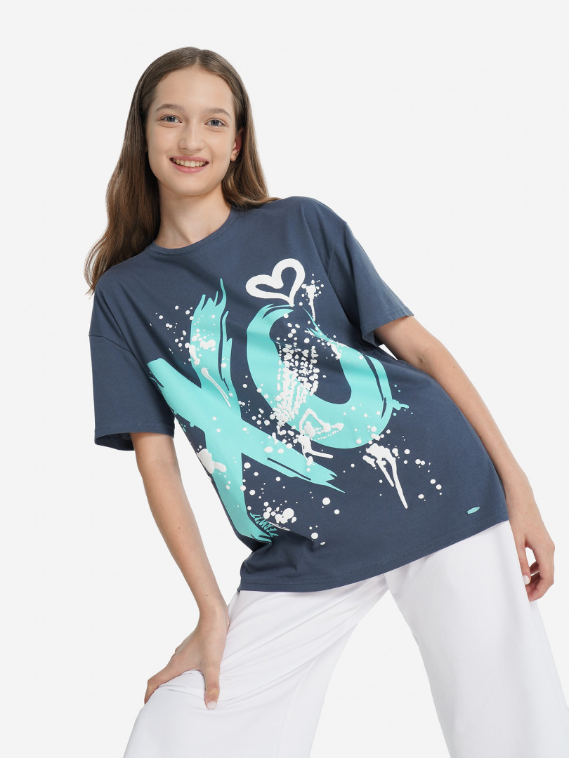 Футболка для девочек Termit Синий 399₽