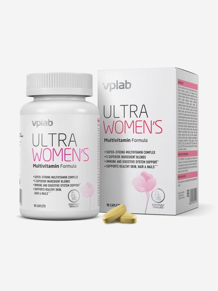 Спортивный витаминно-минеральный комплекс женский Vplab Nutrition, 90 шт
