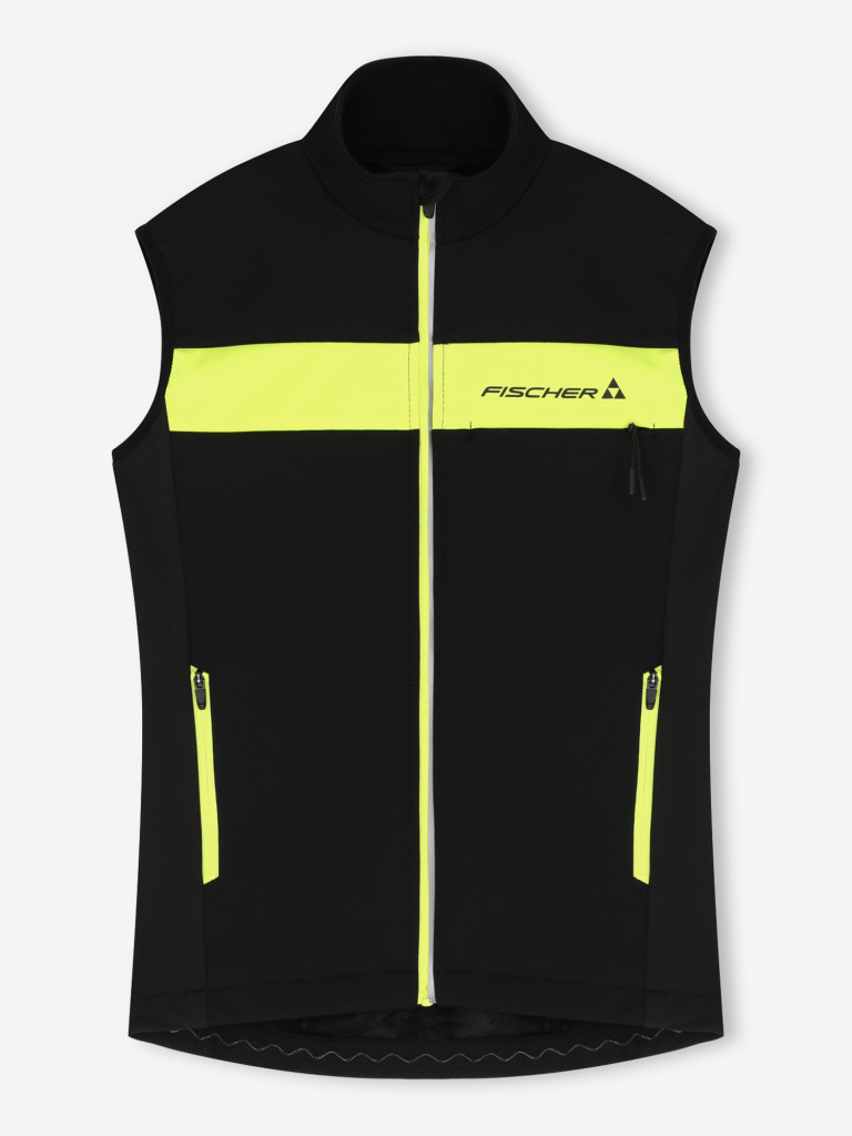 Жилет для беговых лыж для мальчиков Fischer Softshell