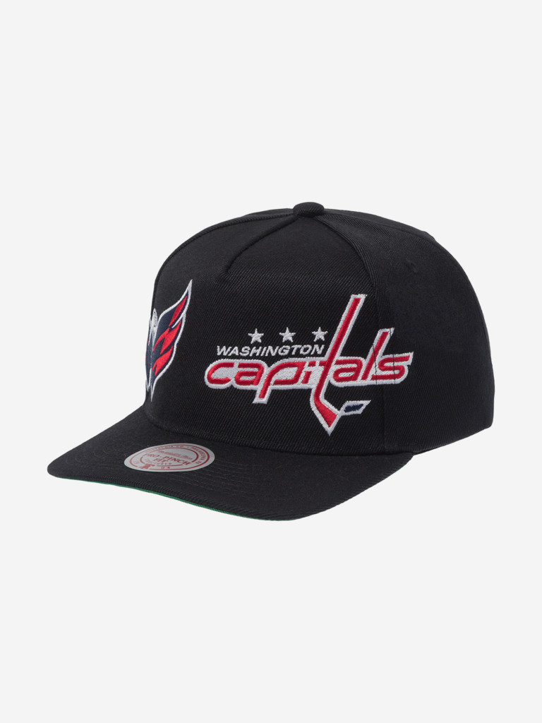 Бейсболка MITCHELL NESS HP12861-WCABLCK Washington Capitals NHL