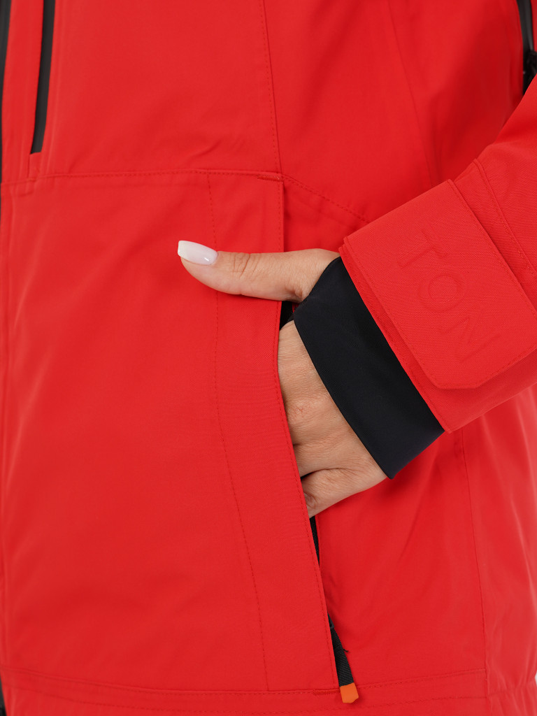 Куртка горнолыжная женская Proton ROSSO CORSO