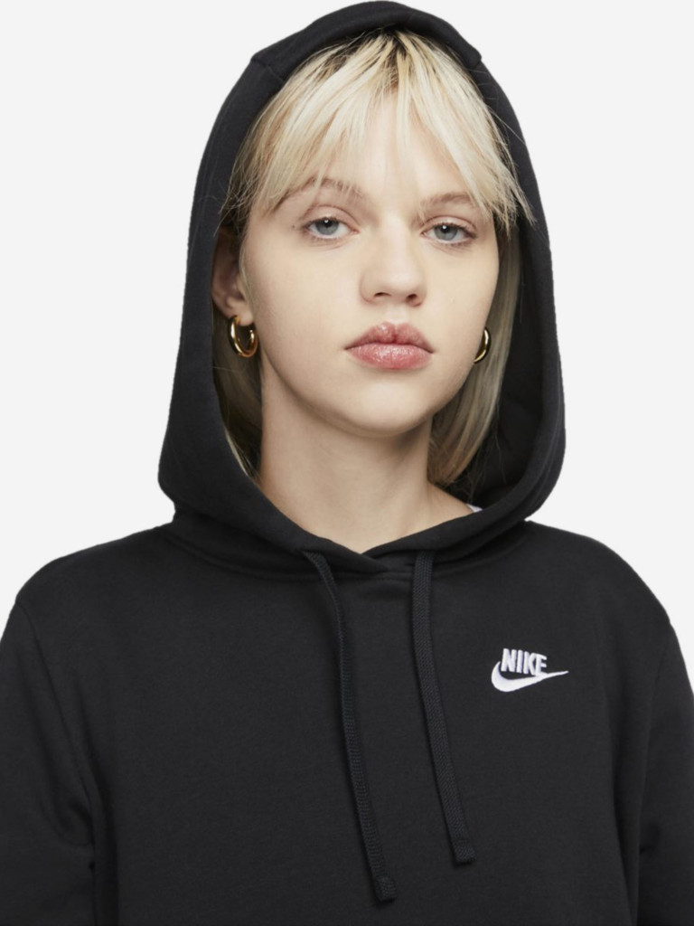 Толстовка женская Nike W NSW CLUB FLC PO HDY STD