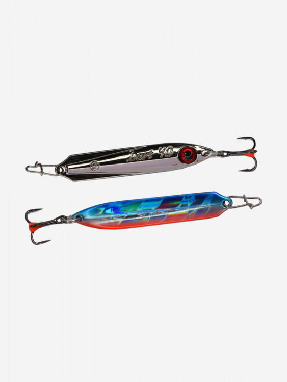 Блесна для рыбалки ECOPRO Dart, 40мм, 3г, BRS, ветрикальная, на судака, щуку, окуня.