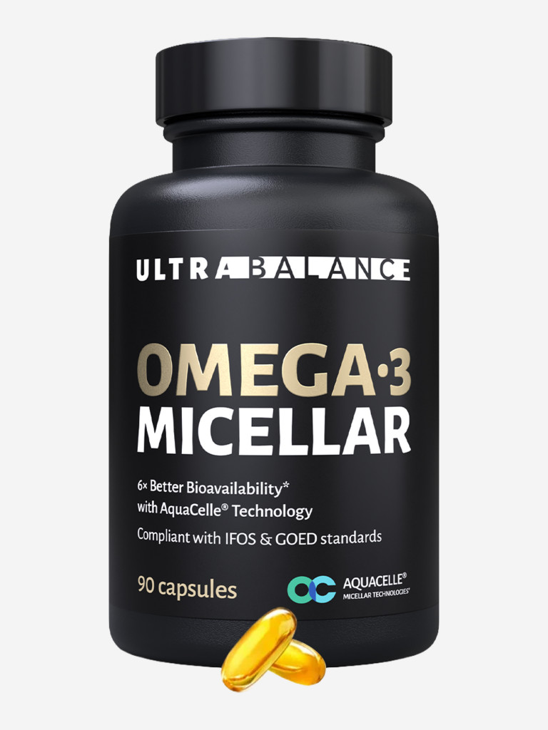 Омега-3 Мицеллярная, 90 капсул, Ultrabalance