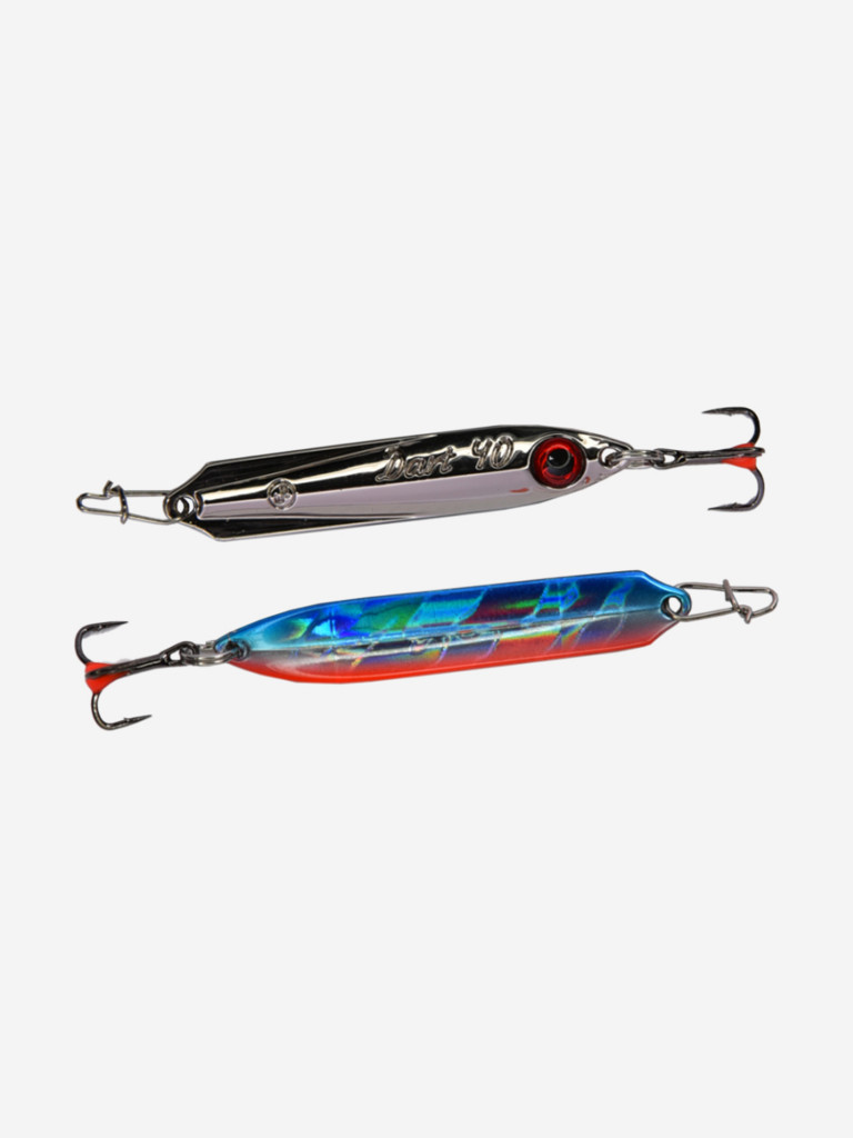 Блесна для рыбалки ECOPRO Dart, 40мм, 3г, BRS, ветрикальная, на судака, щуку, окуня.