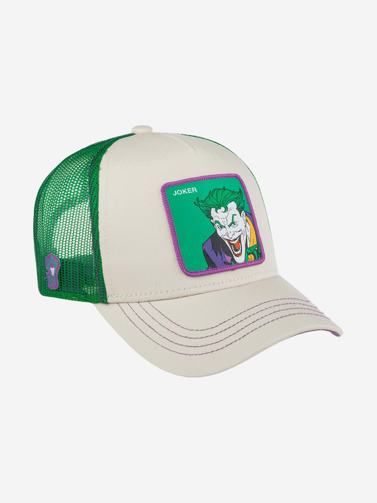Бейсболка с сеточкой CAPSLAB CL/DC5/1/CAS/JOK2 DC Comics Joker (белый)