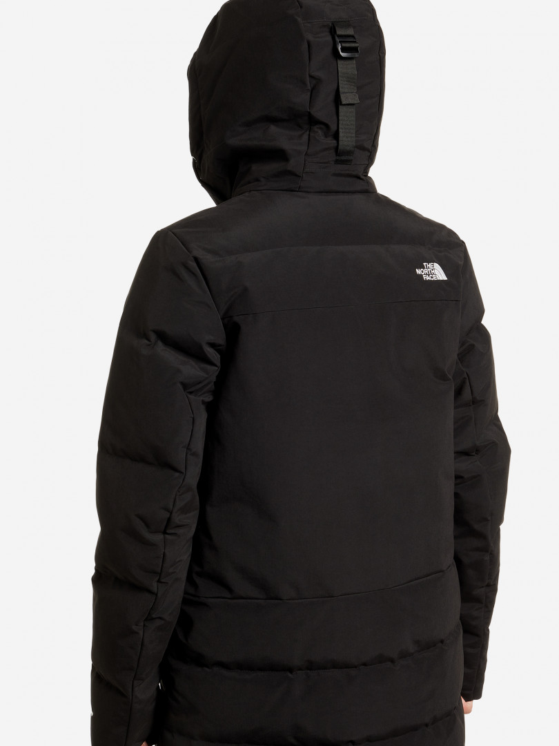 фото Пуховик женский the north face pallie, черный