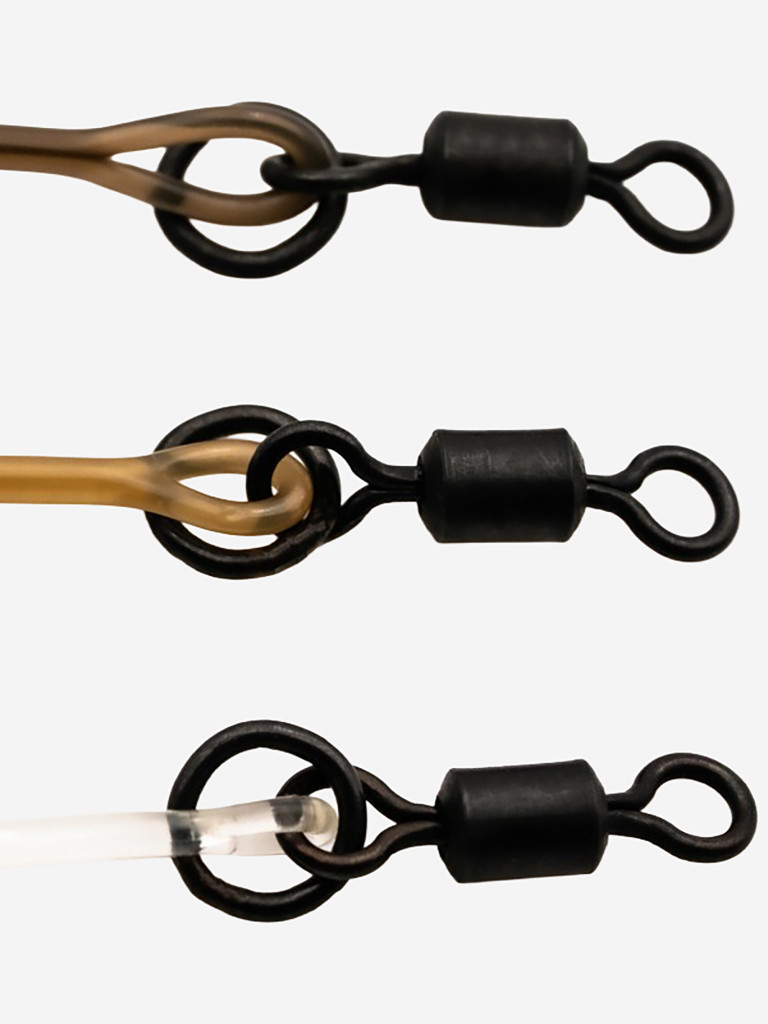 Поводковый материал Dark Matter Drop Off Inline Gravel KORDA 30lb 30см