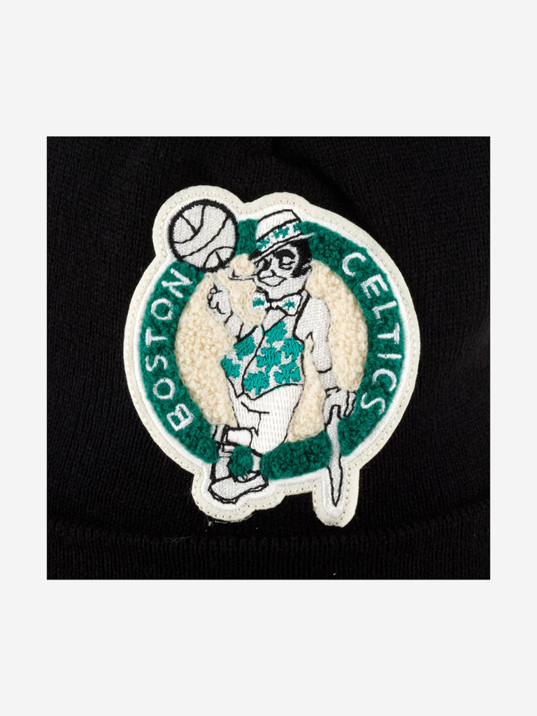 Шапка с отворотом MITCHELL NESS KTCFFH21HW008-BCEBLCK Boston Celtics NBA (черный)