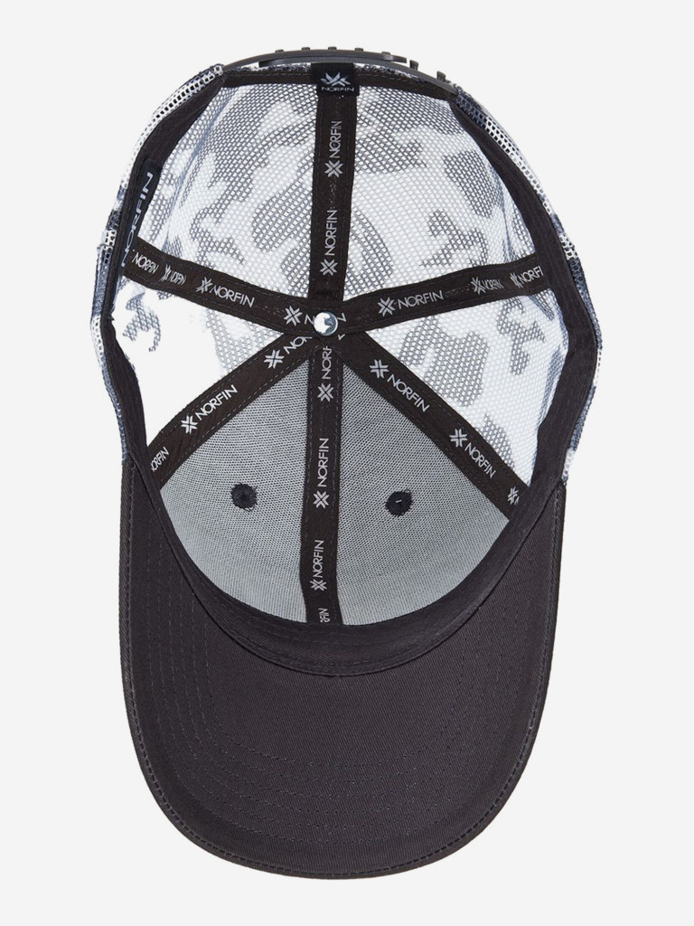 Бейсболка Norfin GREY/BLACK для рыбалки и охоты