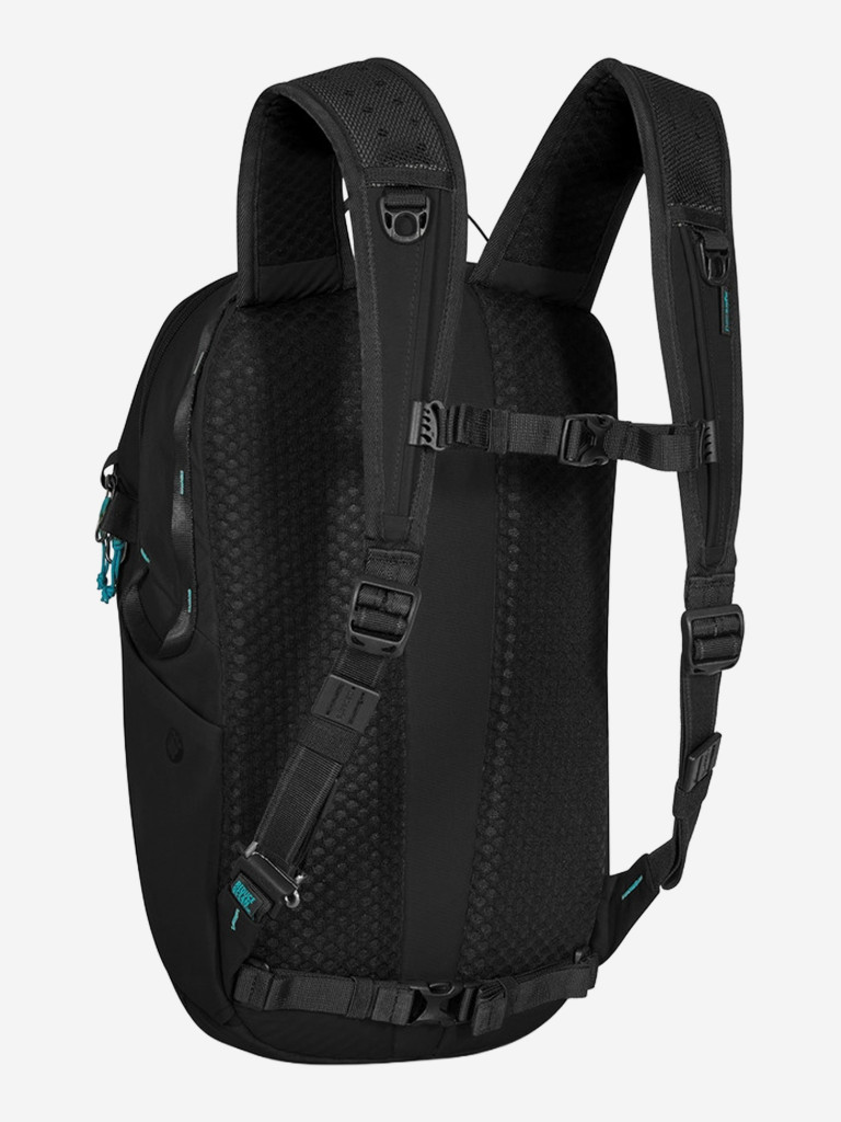 Рюкзак антивор Pacsafe ECO 18, черный ECONYL, 18 л.