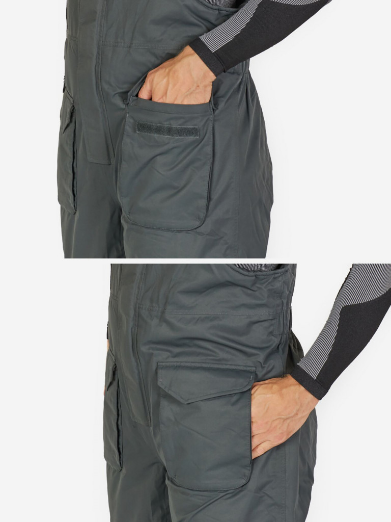 Костюм плавающий зимний Norfin ELEMENT FLT (куртка+полукомбинезон) для рыбалки и охоты