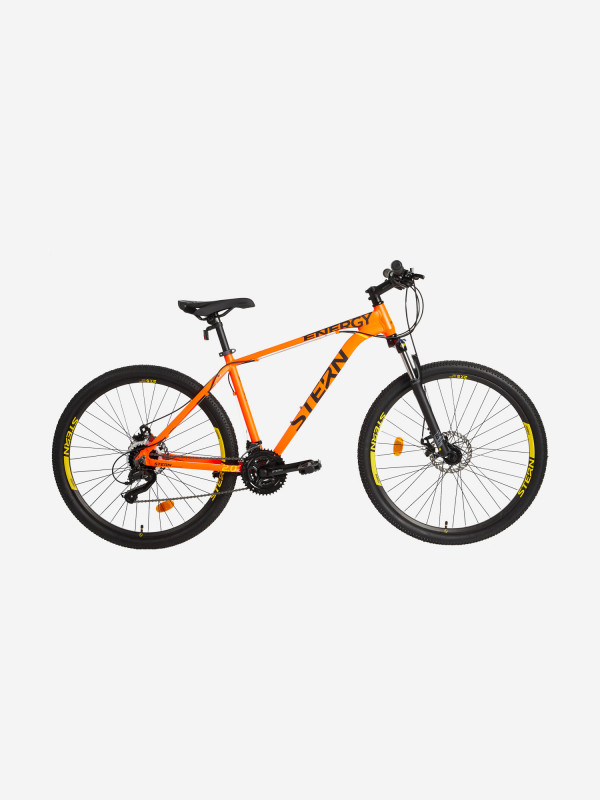 Велосипед горный Stern Energy 2.0 Sport 27,5", 2022 оранжевый/желтый цвет — купить за 27899 руб. со скидкой 10 %, отзывы в интернет-магазине Спортмастер