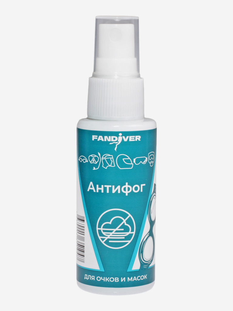 Антифог FANDIVER для масок и очков, 50 мл