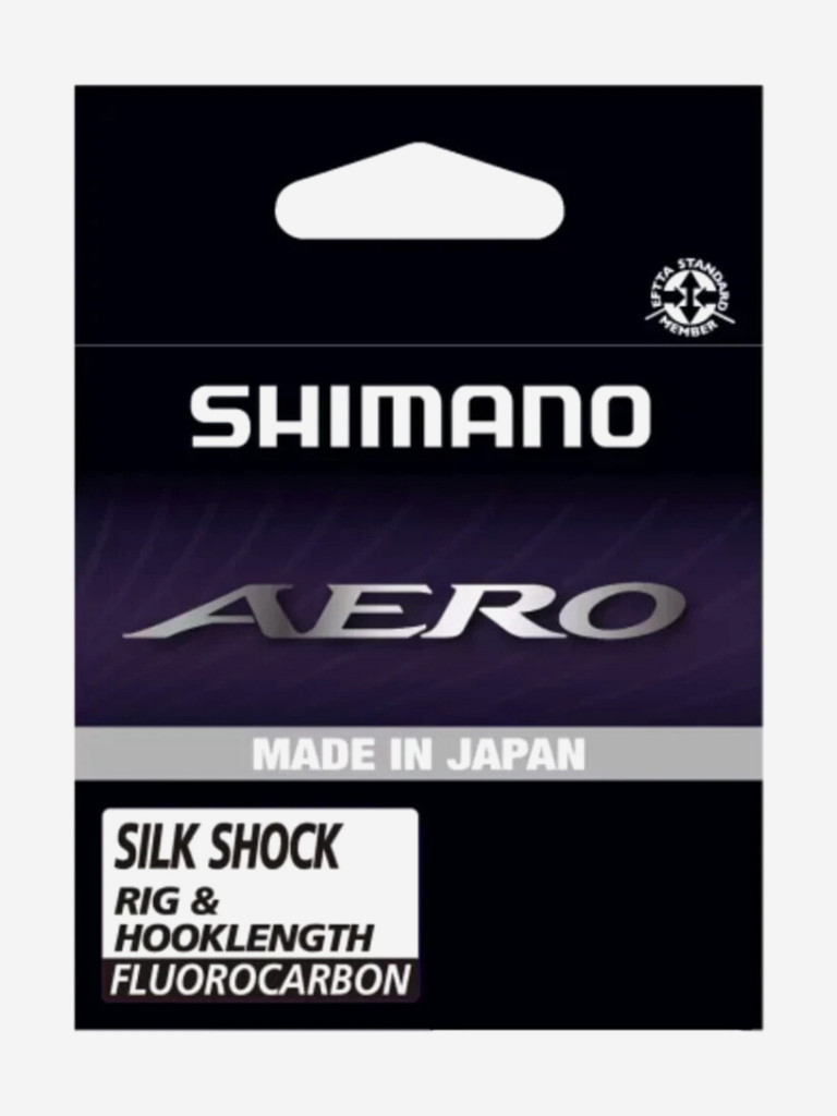 Леска Shimano Aero Silk Shock Fluorocarbon длина 50 м, диаметр 0,144 мм, разрывная нагрузка 1,29 кг