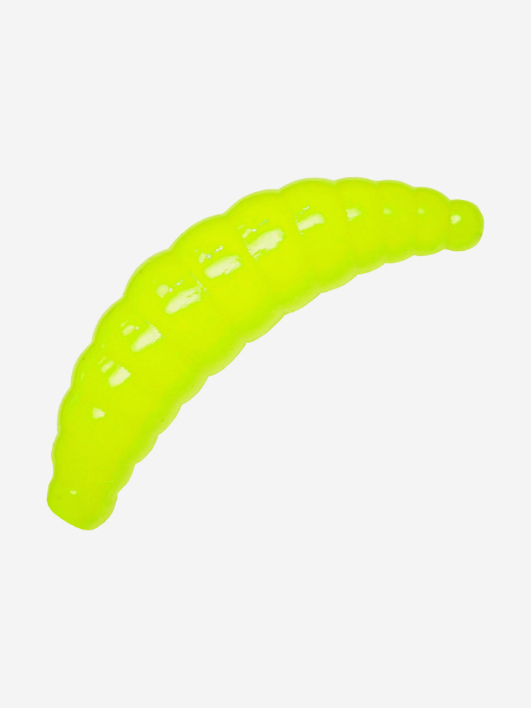 Силикон TROUT LURE (SANSAN) в банке, MAGGOT 40, СЫР, COL. 6 (Lemon), (10шт)