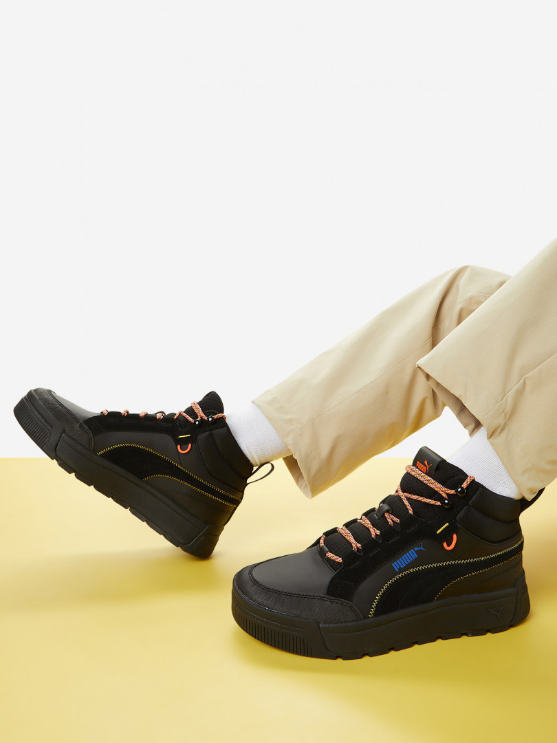 фото Кеды мужские puma tarrenz sb iii open road, черный