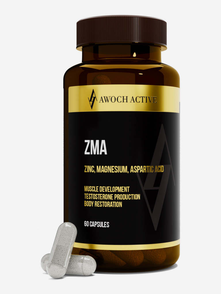 Биологически активная добавка к пище ZMA 60 капсул TM AWOCHACTIVE