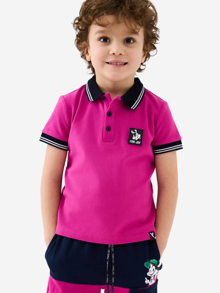 Футболка-поло для мальчиков PlayToday