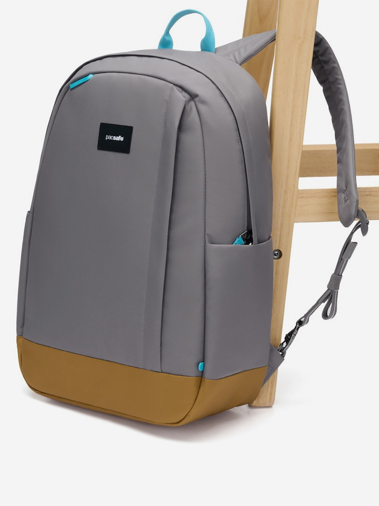 Рюкзак антивор Pacsafe GO 25, серый, 25 л.