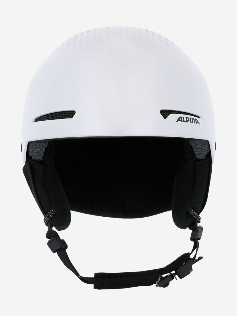 Горнолыжный шлем Alpina Arber White-Metallic Gloss