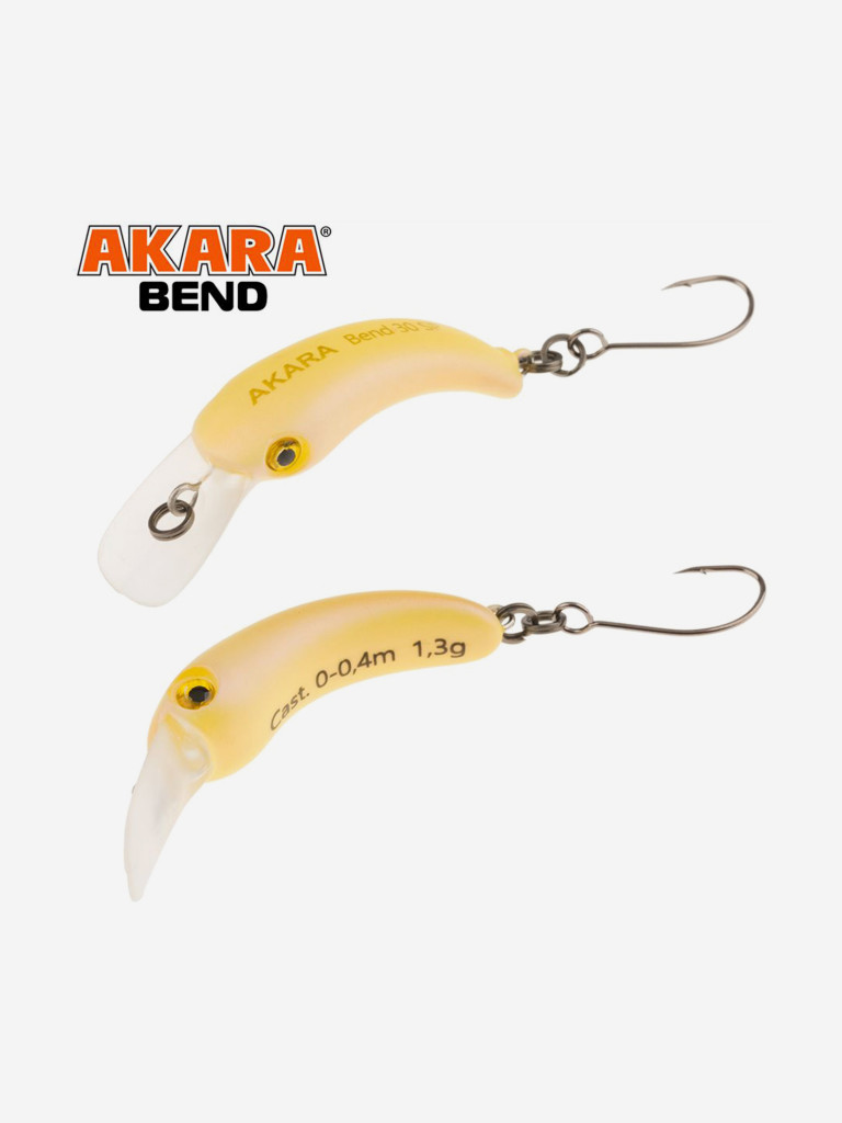 Воблер Akara Bend 40SP минноу суспендер на форель 3гр A-202