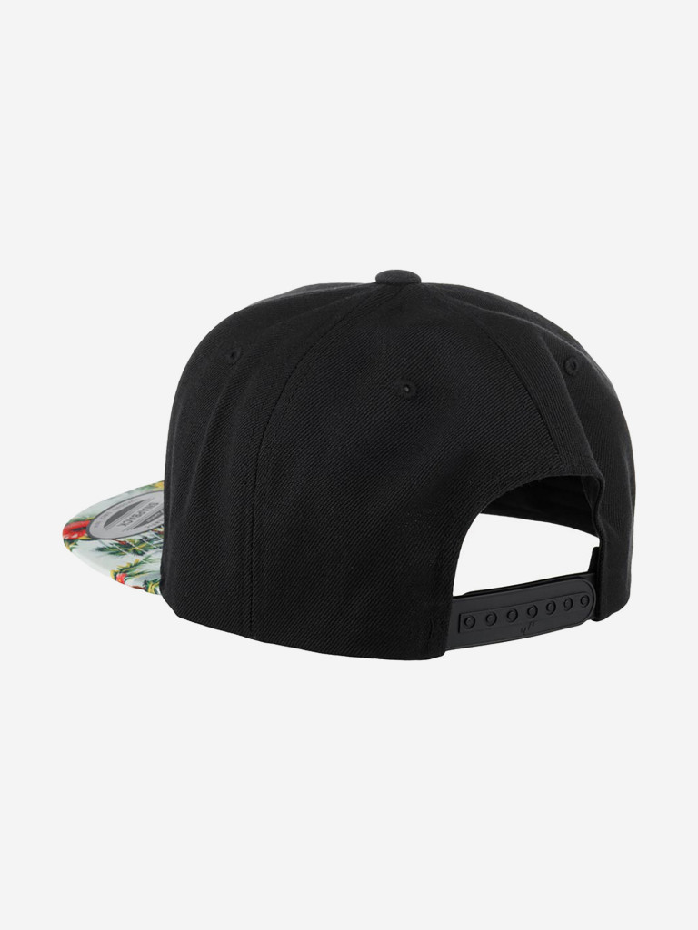 Бейсболка с прямым козырьком FLEXFIT 6089F (черный)