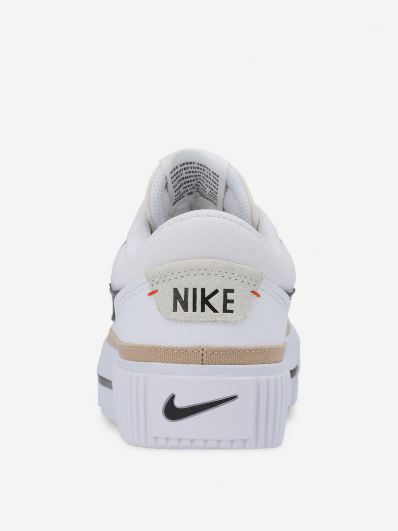 Кеды женские Nike Court Legacy Lift 27116050299 Белый, размер 38,39.5,35.5,37.5,39,36.5,37,40,41, фото 4