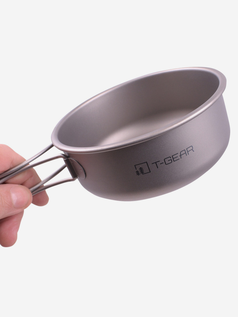 Миска с ручками титановая T-Gear Titanium Bowl 450