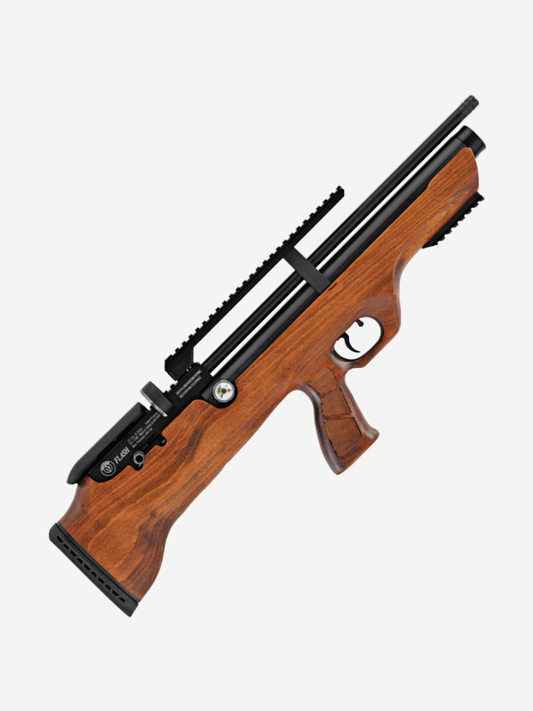 Винтовка пневматическая Hatsan FLASHPUP, cal. 5,5 3 Дж (РСР, дерево)