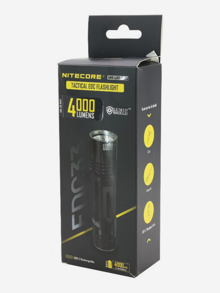 Фонарь ручной Nitecore EDC33, 4000 лм