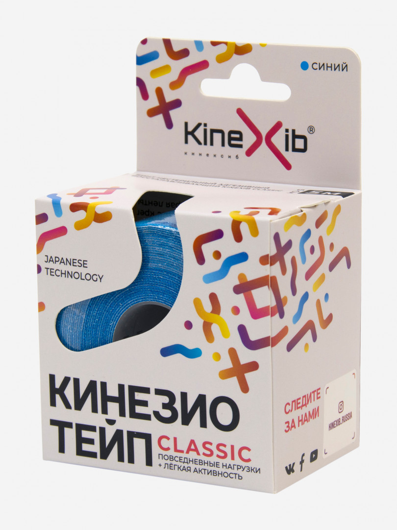 Кинезиотейп Kinexib Classic, синий 13745570299 Синий