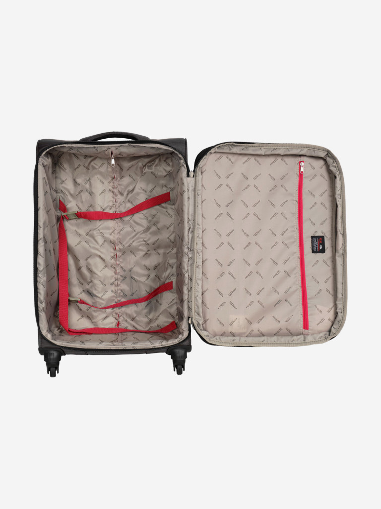 Чемодан средний-POLAR-R1801-24-BLACK