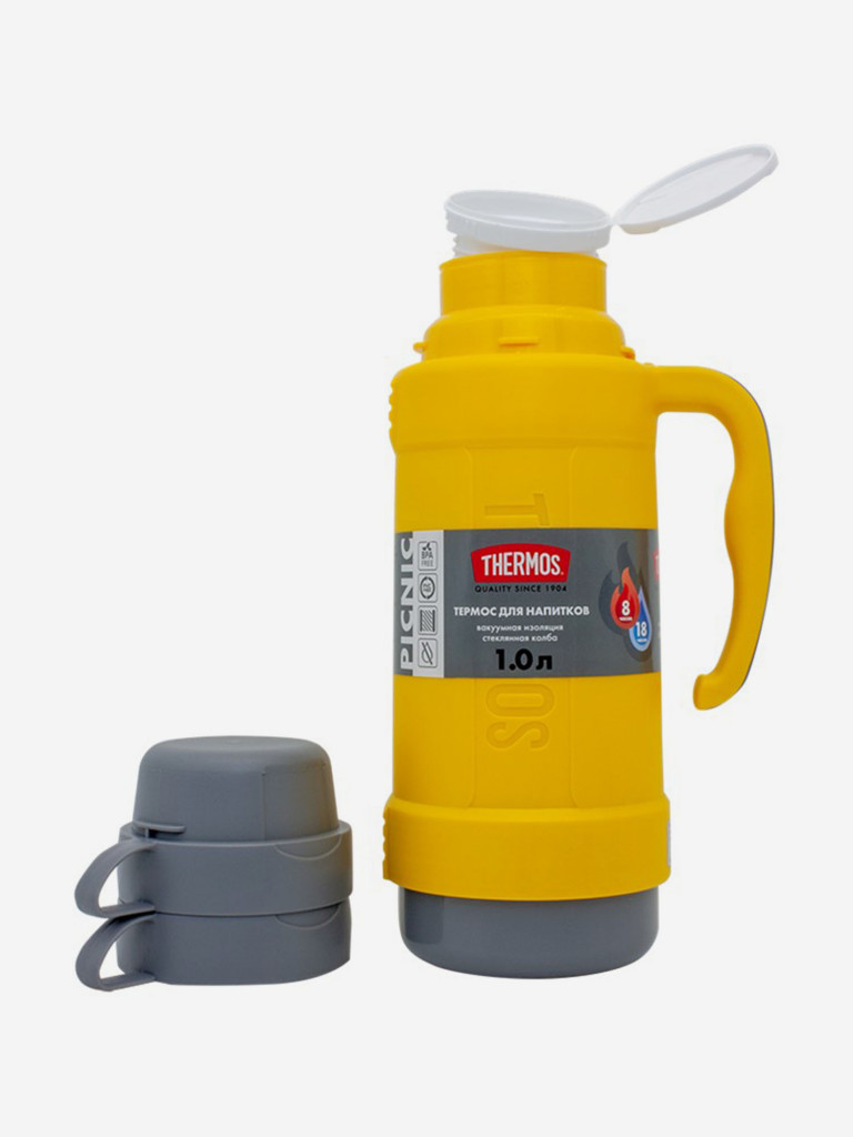 Термос THERMOS 40-100, стеклянная колба, 1 л