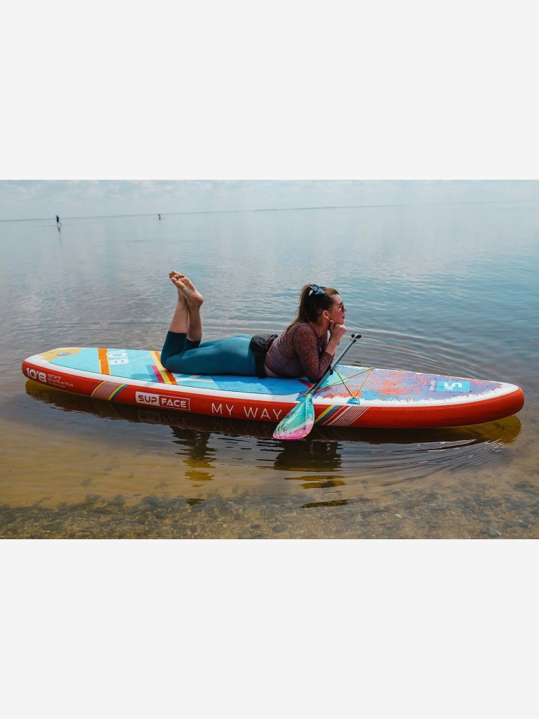 Весло для SUP SUP face Far Away, карбоновое, 3-частное