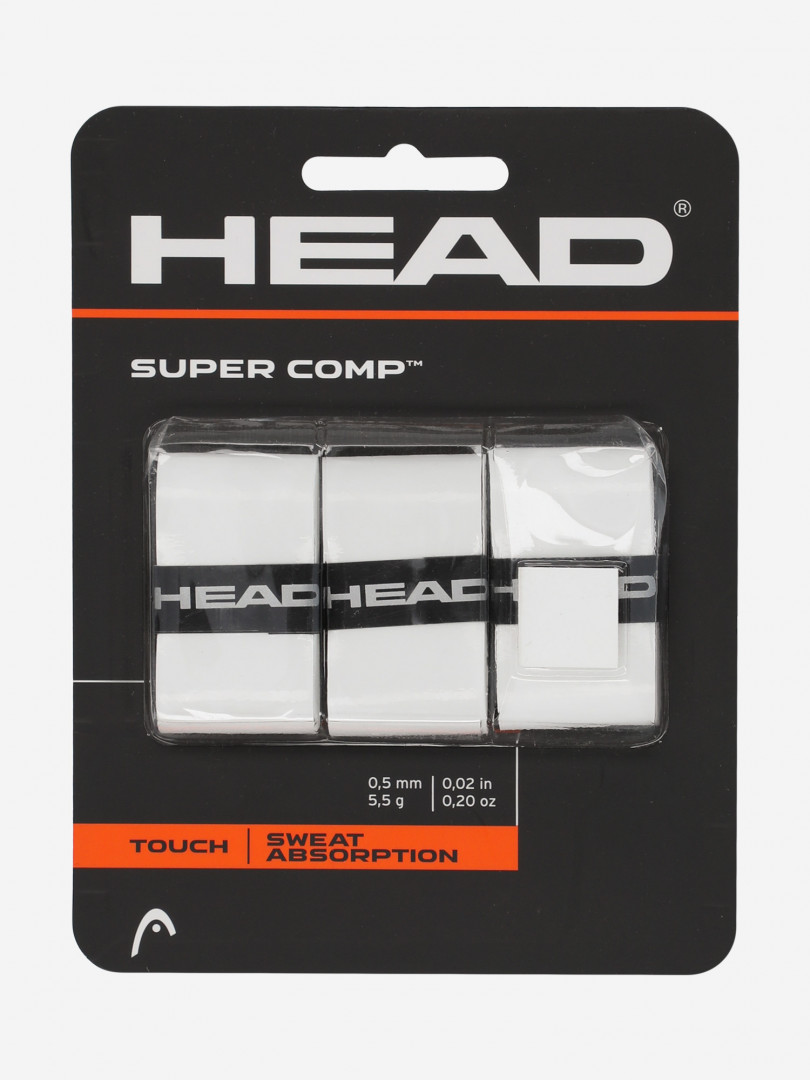 фото Намотка верхняя head super comp wh, белый