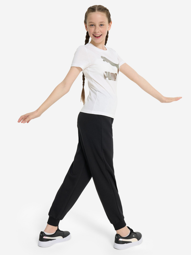 Футболка для девочек PUMA Classics Logo