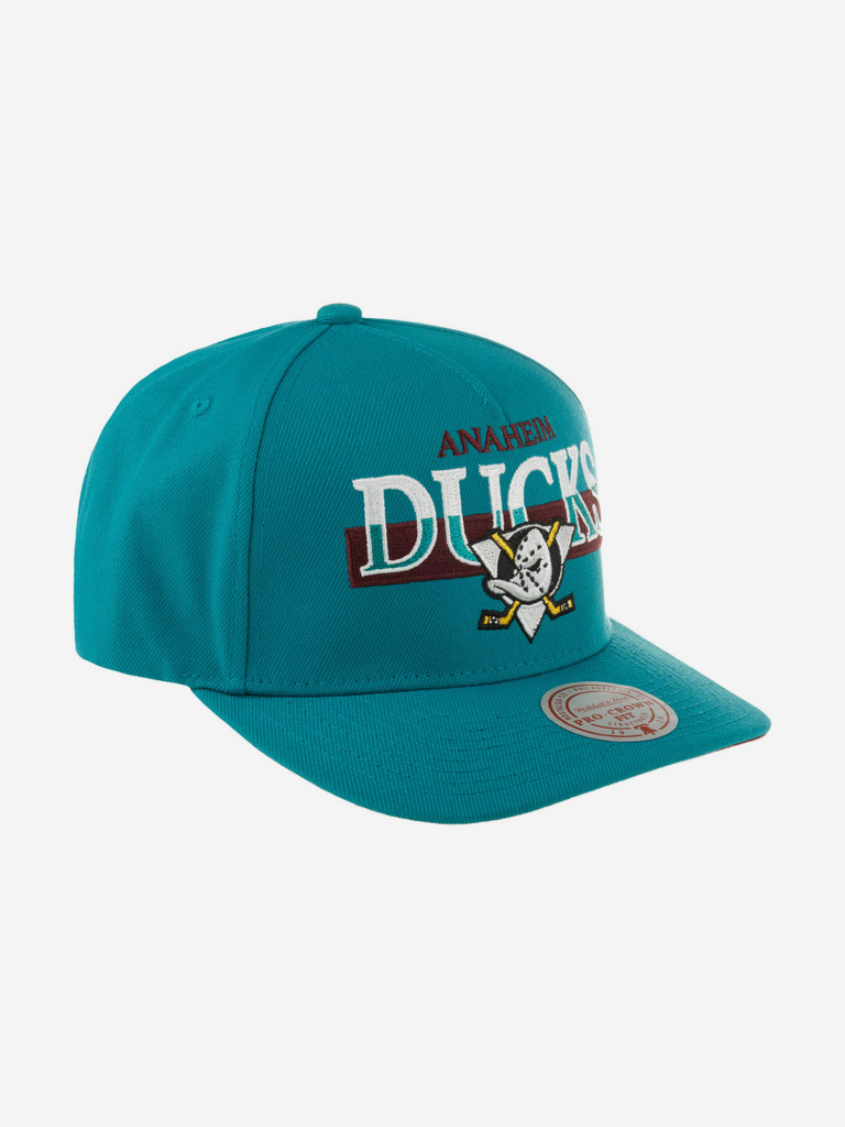 Бейсболка MITCHELL NESS HP8401-ADUTEAL Anaheim Ducks NHL (зеленый)