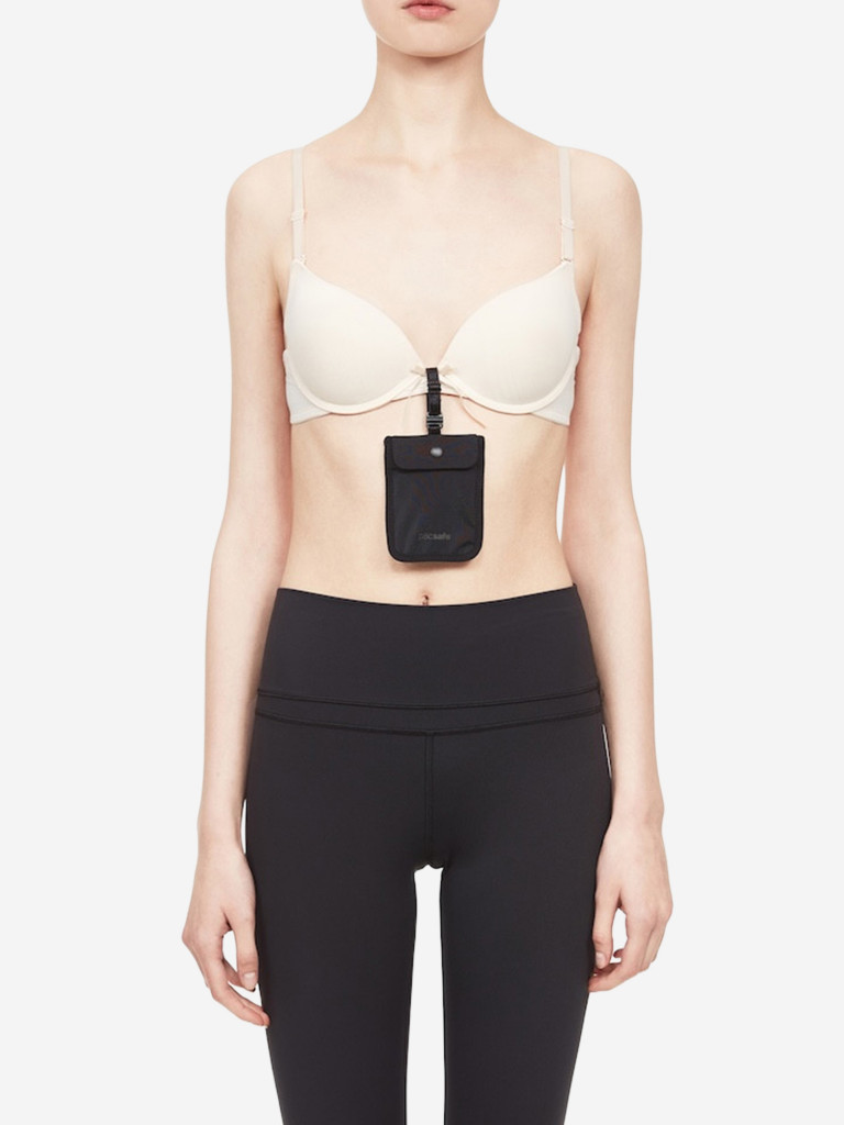 Кошелек потайной нательный Pacsafe Coversafe S25, Black