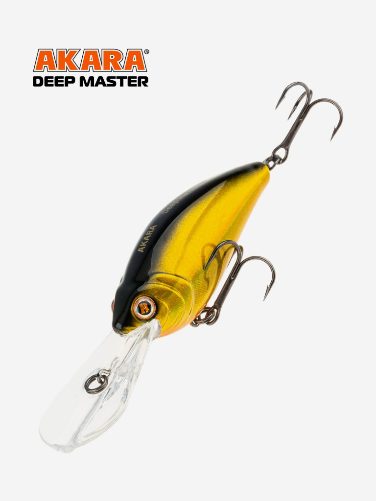 Воблер Akara Deep Master 60F кренк плавающий для троллинга на щуку, судака, окуня 12гр A59