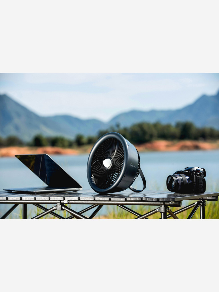 Вентилятор Flextail Max Cooler портативный 4 в 1 Grey